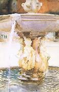 Spanish Fountain (mk18) John Singer Sargent